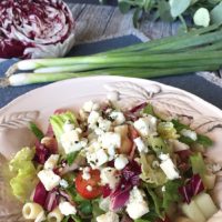 Italian Pasta and Lettuce Salad Italian Pasta and Lettuce Salad