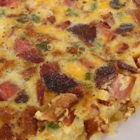 Bacon Hash Brown Casserole | SweetOrdeal.com | Brunch