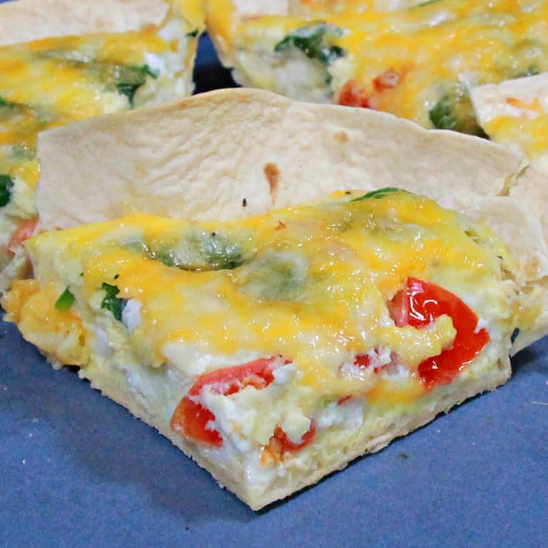 Tortilla Quiche Bake