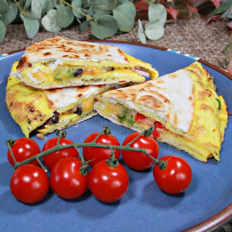 Tortilla Wrapped Omelet