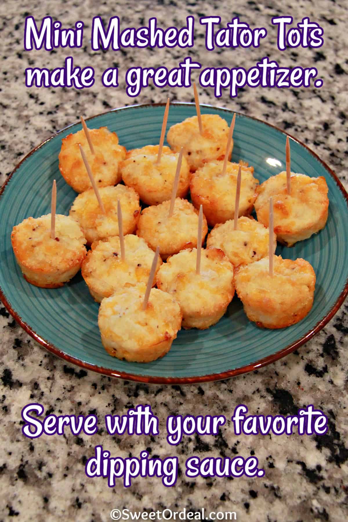 Mini Tots Mini Mashed Tator Tots | Sweet Ordeal | Side Dish | Appetizer