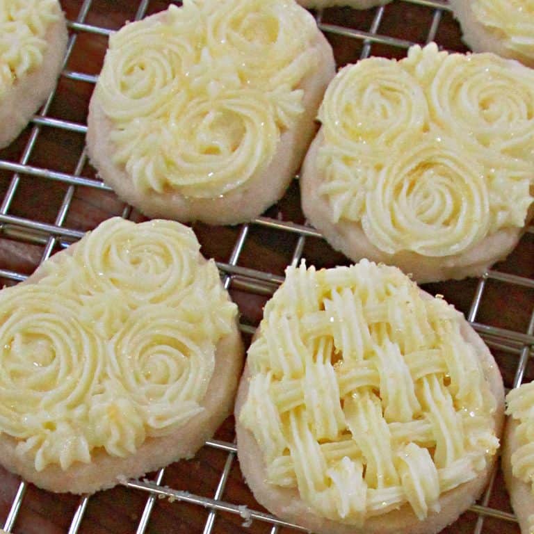 Lemon Meltaway Cookies