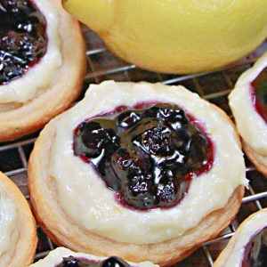 Lemon Blueberry Cheesecake Bites