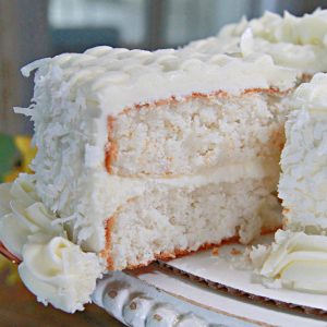 Easy Coconut Cake