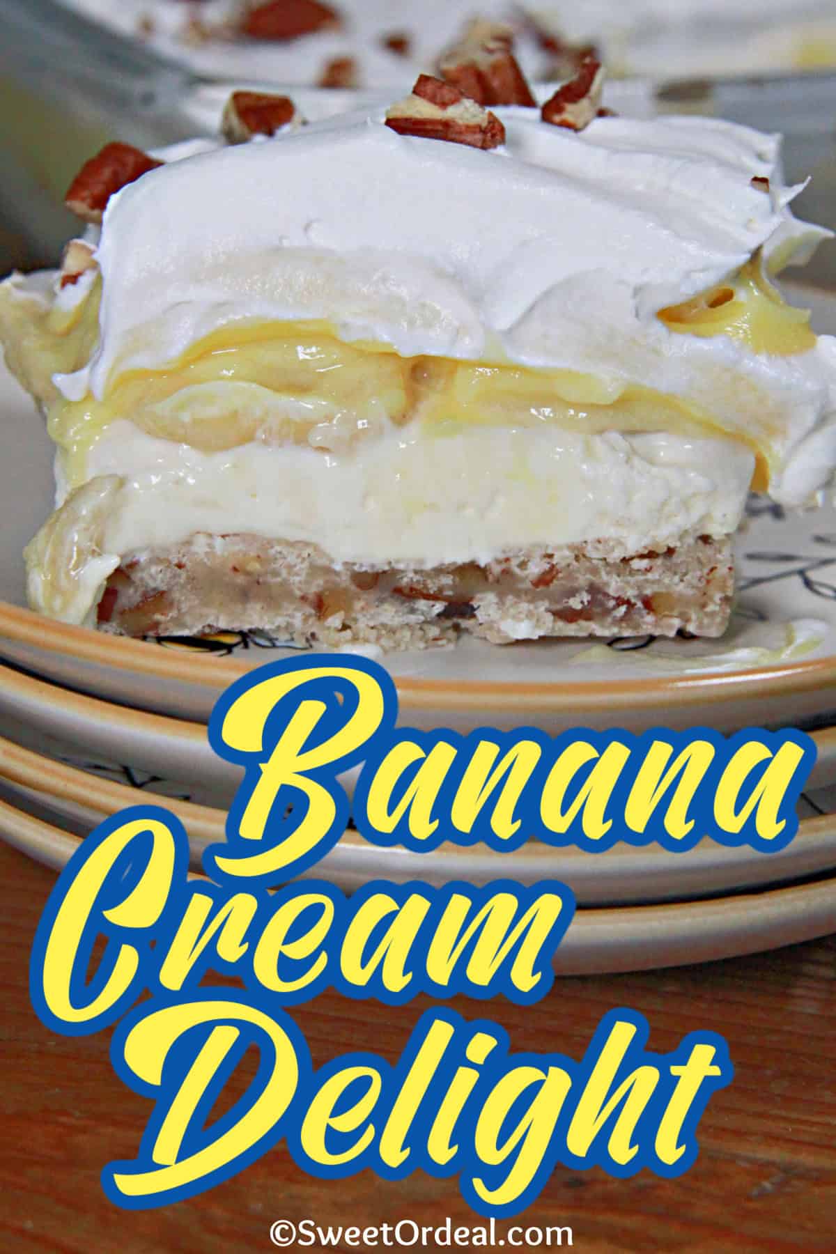 Banana Cream Delight | Sweet Ordeal | Dessert - Danger Identified Delicious Banana Cream Cheese