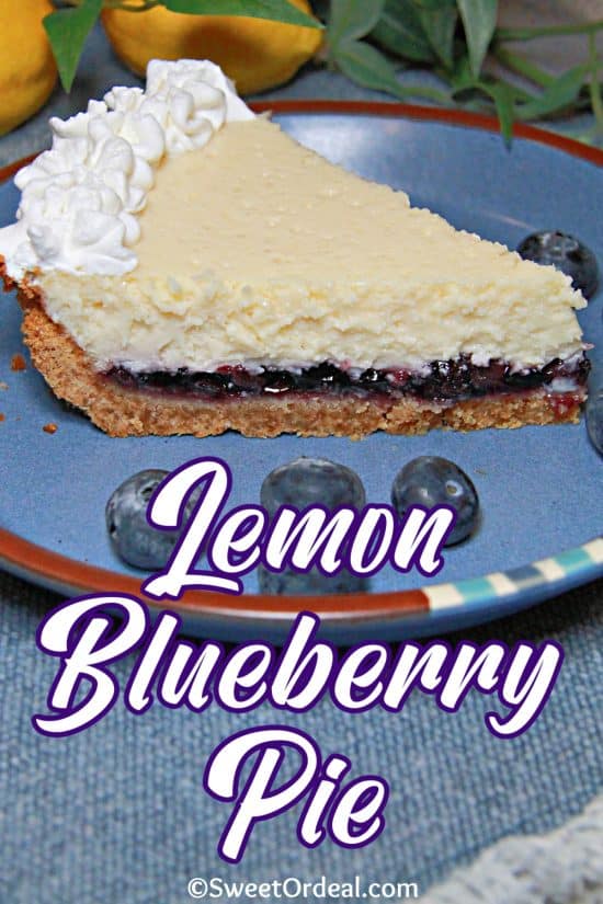 Lemon Blueberry Pie delivers the ideal balance of citrusy brightness and berry sweetness.