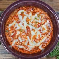 Two Minute Pizza Bowl Two Minute Pizza Bowl