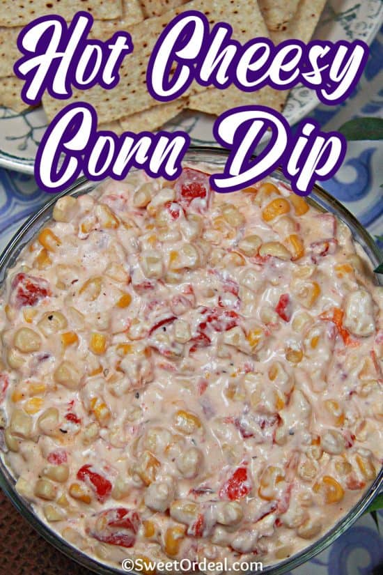 Diced tomatoes with kernels, cream cheese, sour cream, and some delicious seasonings make up this appetizer.