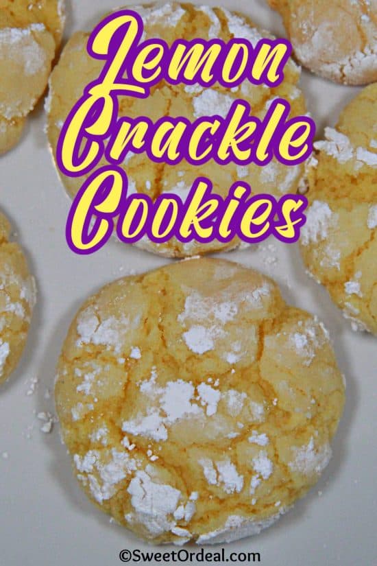 A quick and easy dessert made with some simple pantry staples.