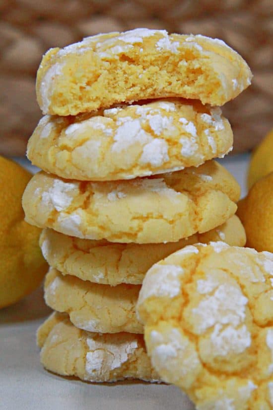 A lemony dessert enhanced with real zest for a natural zing.