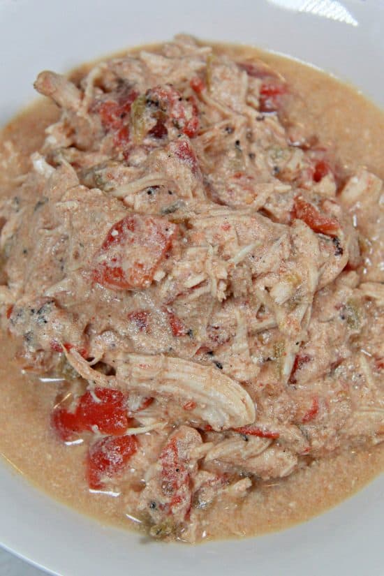 Slow Cooker Creamy Mexican Chicken is an easy fuss-free dinner the whole family loves.