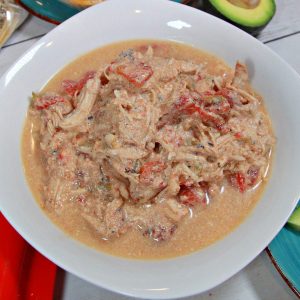 Slow Cooker Creamy Mexican Chicken