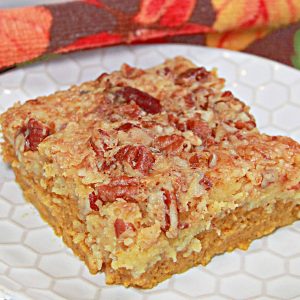 Pumpkin Spice Dump Cake