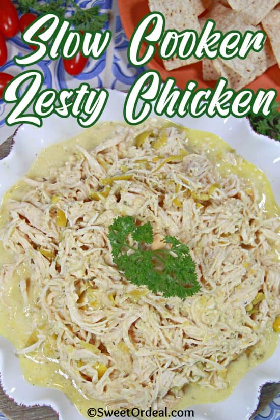 A delicious and easy recipe with only five simple ingredients using breast meat, cream cheese, butter, Ranch seasoning, and pepperoncini peppers.