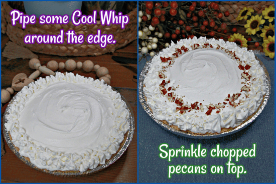 A chilled dessert not requiring the oven is perfect for hot summer days, but also for falling into Autumn.