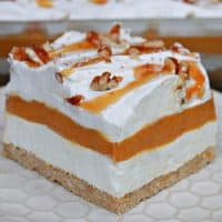 No Bake Pumpkin Lasagna