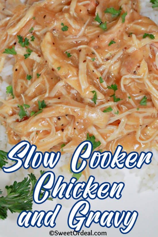 Slow Cooker Chicken and Gravy is that warm, comforting meal that's been simmering all day.