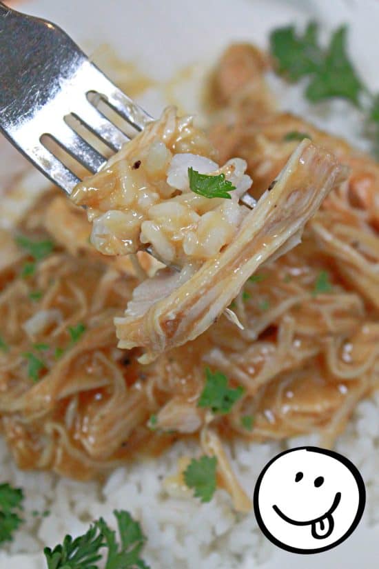 Slow Cooker Chicken and Gravy has minimal ingredients with maximum flavor.