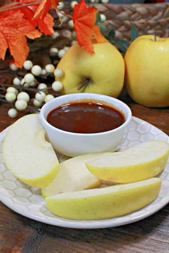 Perfect for dipping apples into, this delicious and easy-to-make topping tastes better than anything from a jar.
