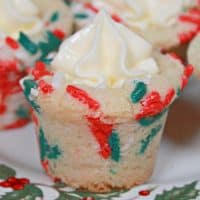 Sprinkled Cheesecake Bites