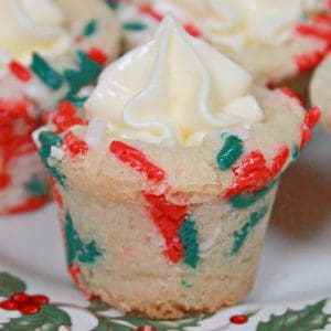 Sprinkled Cheesecake Bites