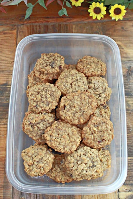 A classic cookie made from Mom's tried-and-true recipe using brown sugar, walnuts, and dates.