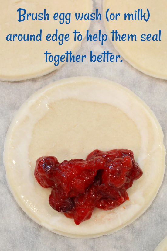 Gingered Cranberry Hand Pies are fun to make and festive for the holidays with fresh cranberries and ginger.