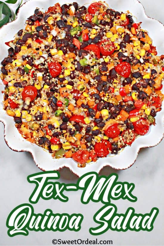 Tex-Mex Quinoa Salad is super flexible and makes undeniably great leftovers.