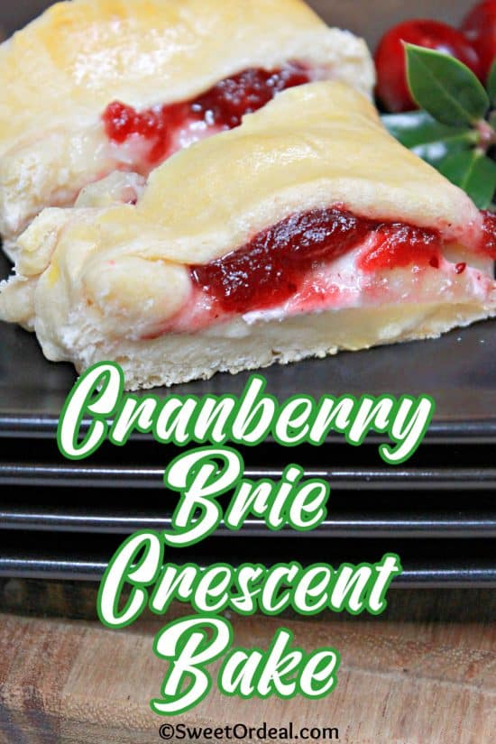Cranberry Brie Crescent Bake is a delicious appetizer that looks fancy with little effort.
