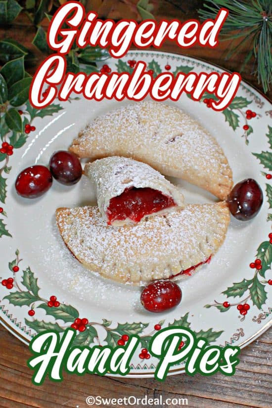 A deliciously sweet/tart jammy filling in a buttery pie crust.