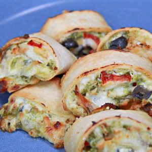 Keto Chicken Pinwheels