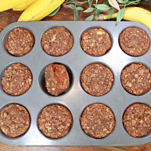 Healthier Apple Spice Muffins