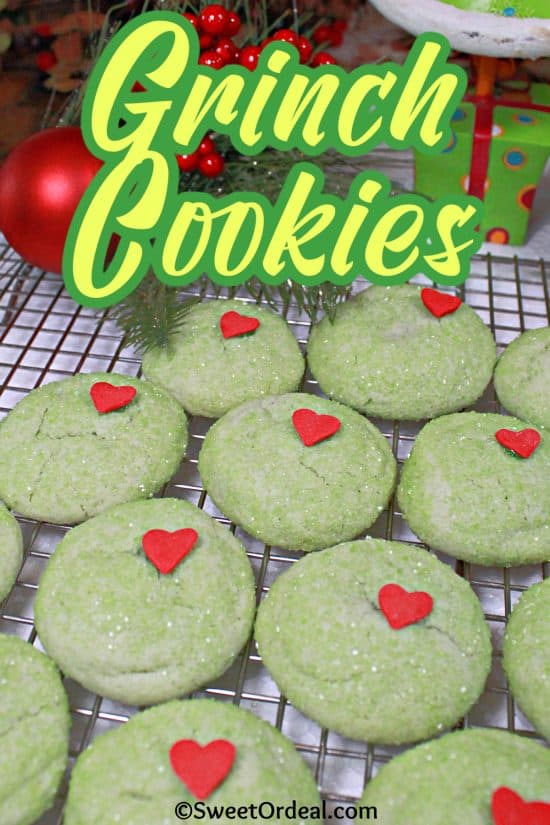 Thick, soft, chewy treats themed just in time for Christmas.