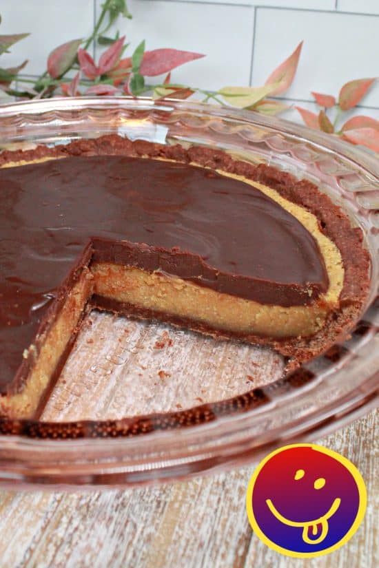 Chocolate PB Chess Pie is a Southern classic with a rich and delicious peanut butter cup twist on it.