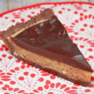Chocolate PB Chess Pie