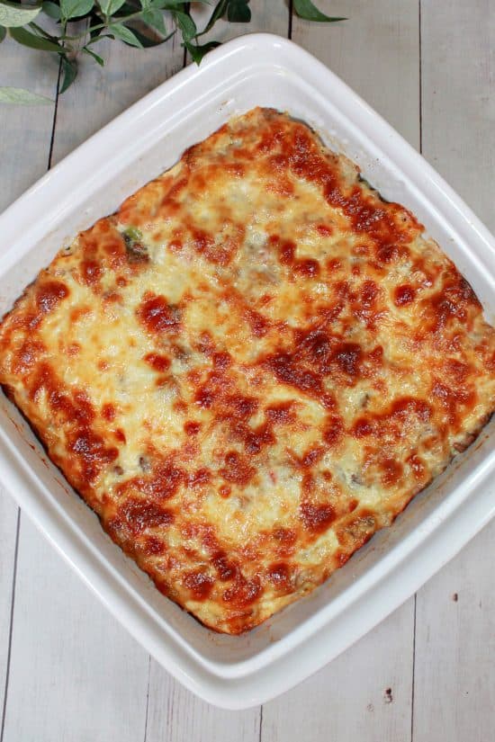 Philly Cheesesteak Egg Bake is perfect for breakfast, lunch, or dinner, plus all those delicious snacks in-between.
