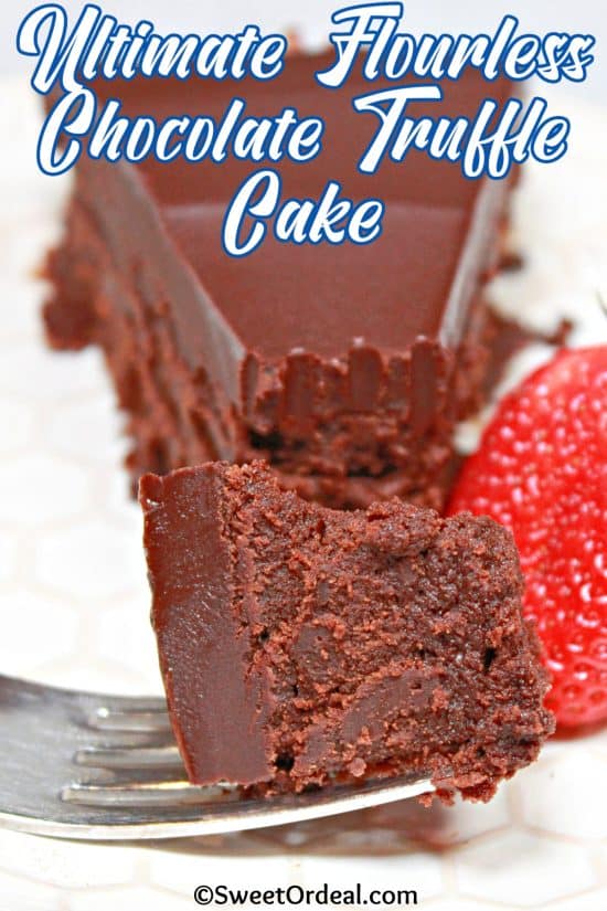 A rich, dense, and deeply chocolaty dessert with crunchy pecan sides that's also gluten-free.