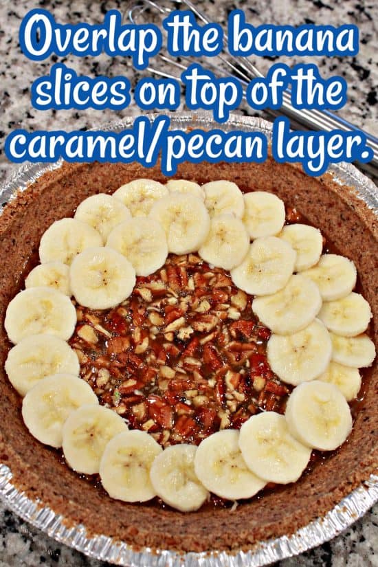 Salted Caramel Banana Pie is a delicious no-bake, make-ahead dessert that's perfect for all occasions. 