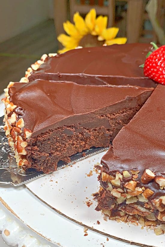 Ultimate Flourless Chocolate Truffle Cake is every chocolate lover's satisfying dessert.
