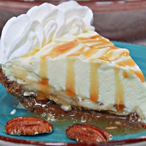 Salted Caramel Banana Pie