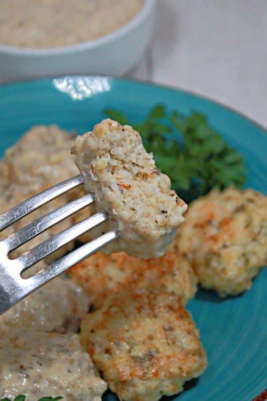 Baked Parmesan Chicken Nuggets are tender on the inside, slightly crispy on the outside.