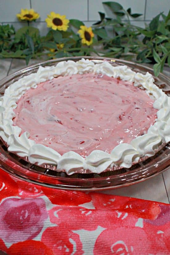 Chocolate Cherry Icebox Pie is a great make-ahead dessert, perfect for all occasions.