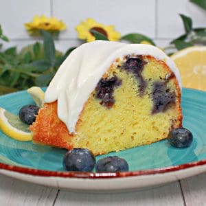 Lemon Blueberry Bliss Cake