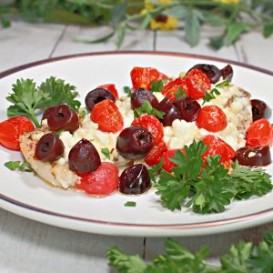 Greek Feta Chicken Bake