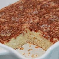 Cinnamon Crunch Cake