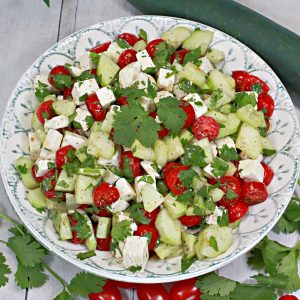 Mexican Panela Cucumber Salad