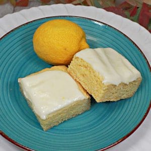Lemonade Cake Mix Brownies
