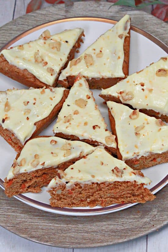 A cake mix brownie that's thick and chewy, easy to make, and has a cream cheese frosting.