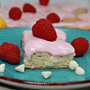 Raspberry White Chocolate Brownies